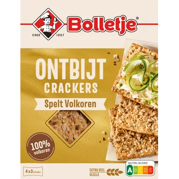 Bolletje Ontbijt Crackers Spelt Volkoren 240 g