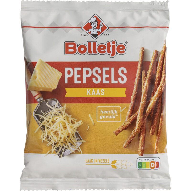 Bolletje Kaas pepsels Zak 115 g