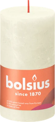 Bolsius Rustiek stompkaars 130/68 Soft Pearl