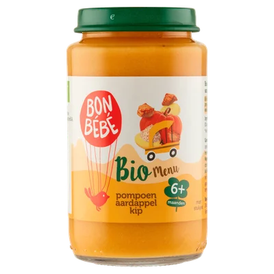 Bonbebe Bio M0612 pompoen aardappel kip