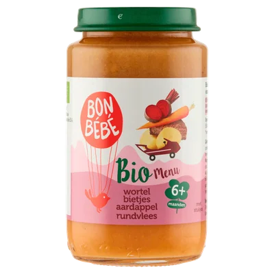 Bonbebe Bio M0614 wortel bietjes aardappel