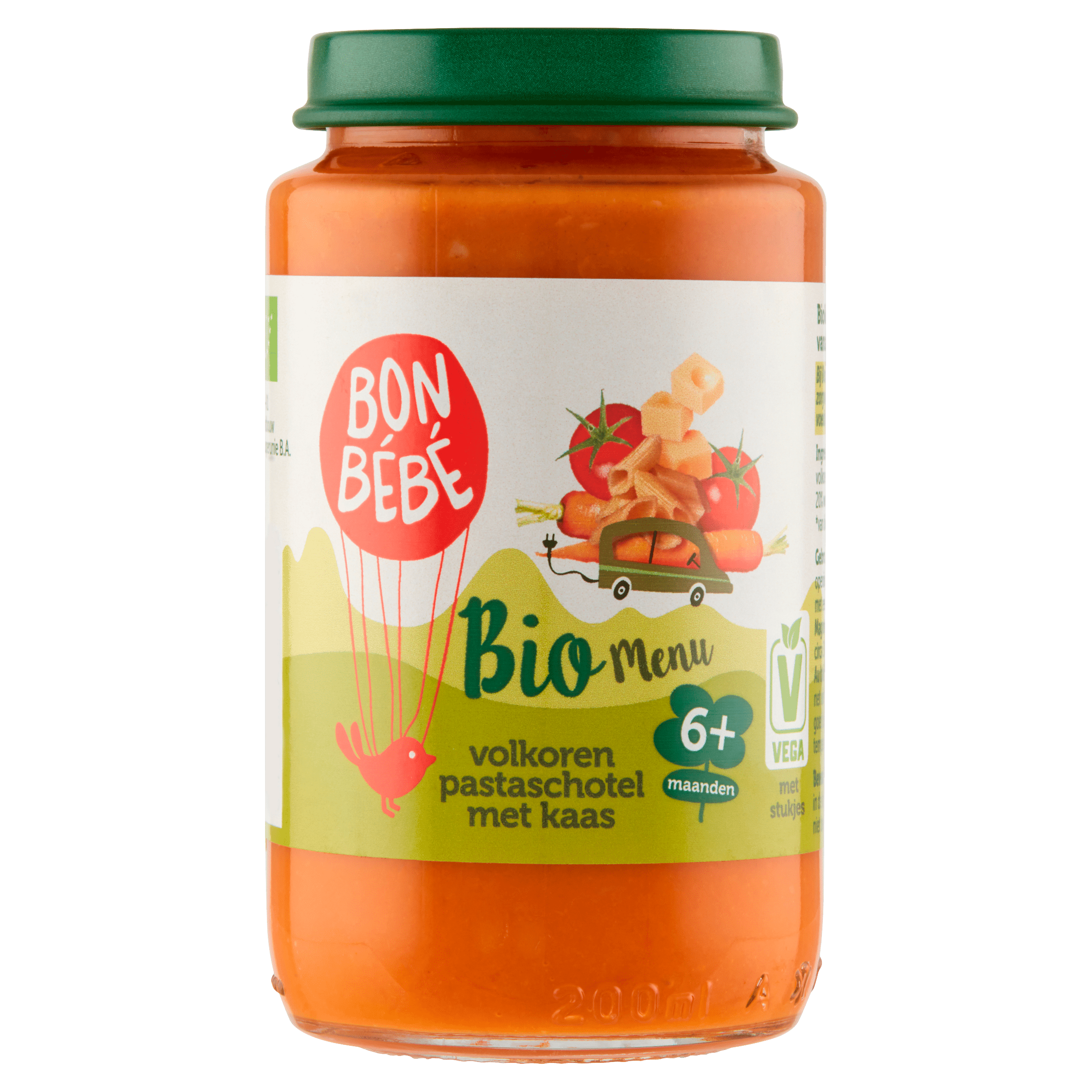 Bonbebe Bio M0615 pastaschotel met kaas
