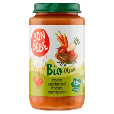 Bonbebe Bio M1512 zoete aardappel linzen stamp