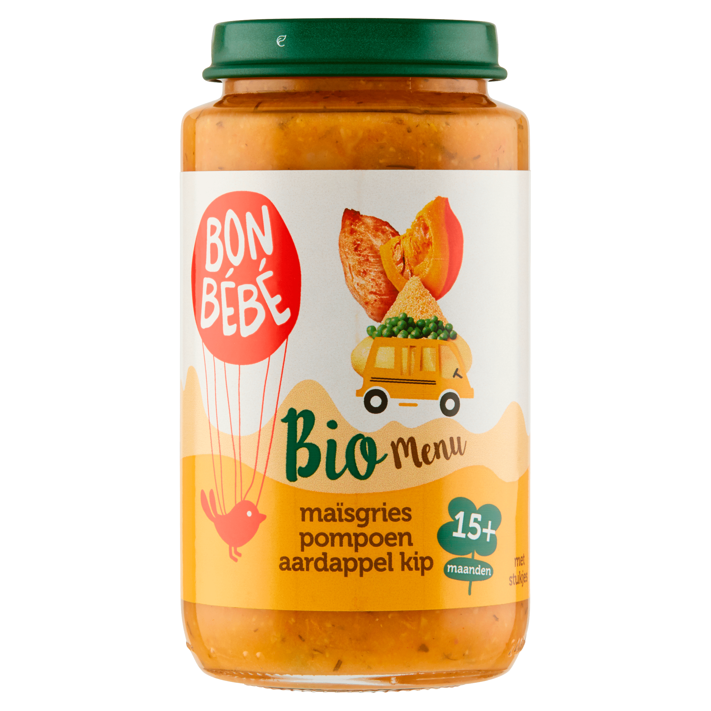 Bonbebe Bio M1515 mais doperwt aardappel kip