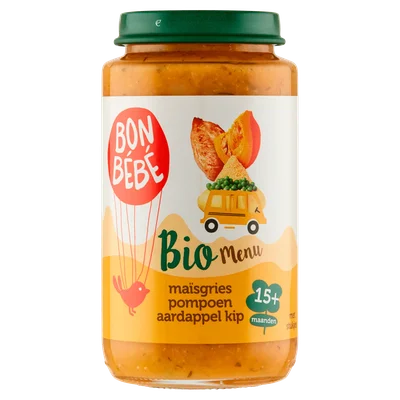 Bonbebe Bio M1515 mais doperwt aardappel kip