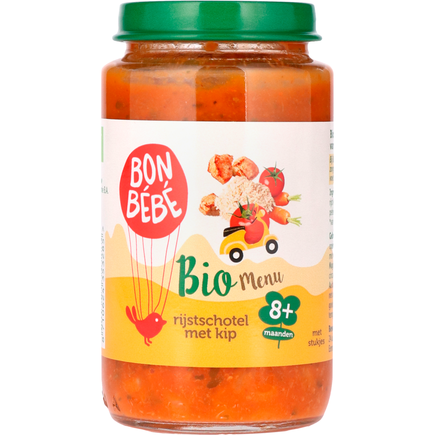 Bonbébé Biomenu rijstschotel met kip 8+ maanden