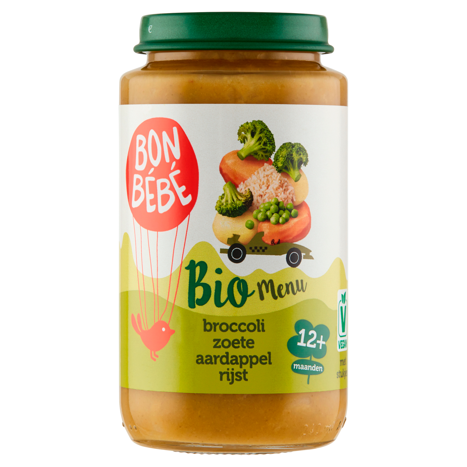 Bonbébé Biomenu m1214 broccoli zoete aardappel rijst