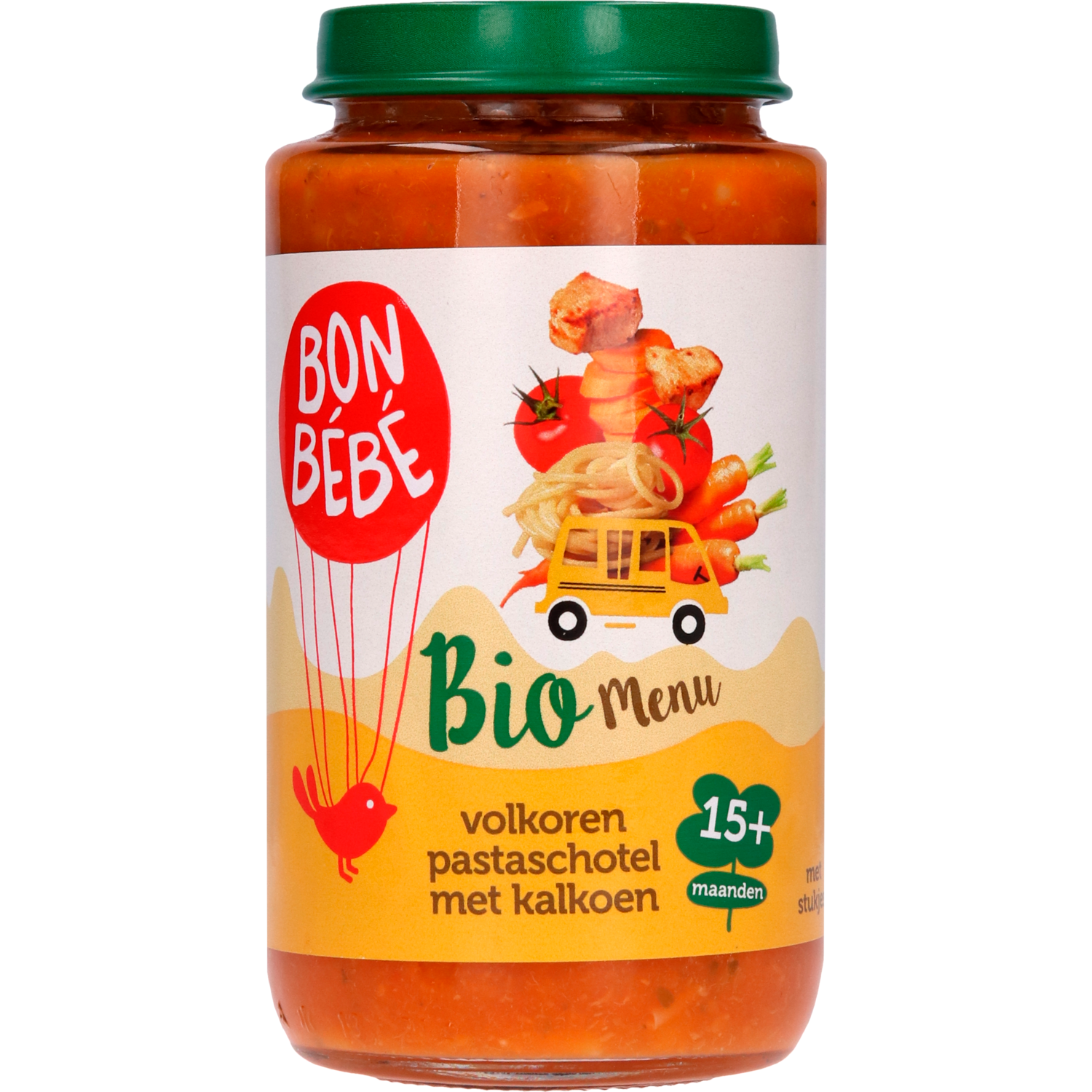 Bonbébé Biomenu m1511 pastaschotel met kalkoen