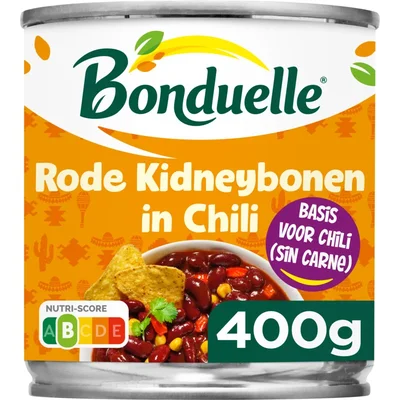 Bonduelle Rode kidneybonen in chili Blik 400 g