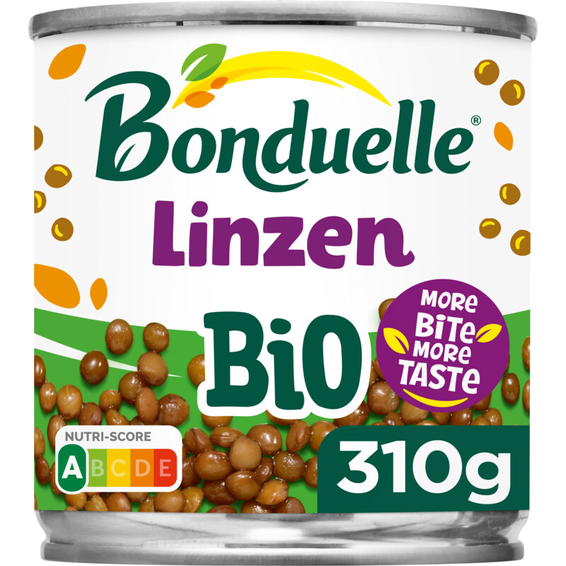 Bonduelle Linzen Bio 310g