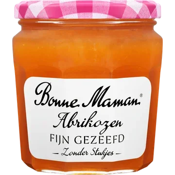 Bonne Maman Abrikozen Fijn Gezeefd zonder Stukjes 345g
