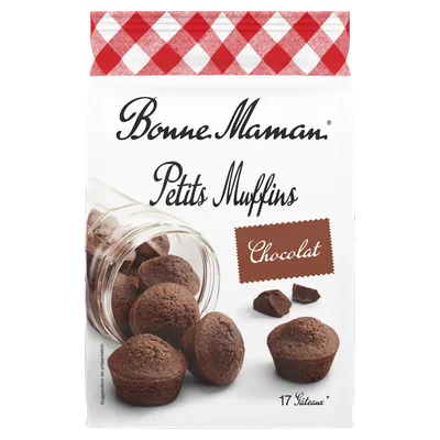 Bonne Maman Petit muffins chocolat Zakje 235 g