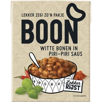 Boon Witte Bonen in Piri-Piri Saus 380 g