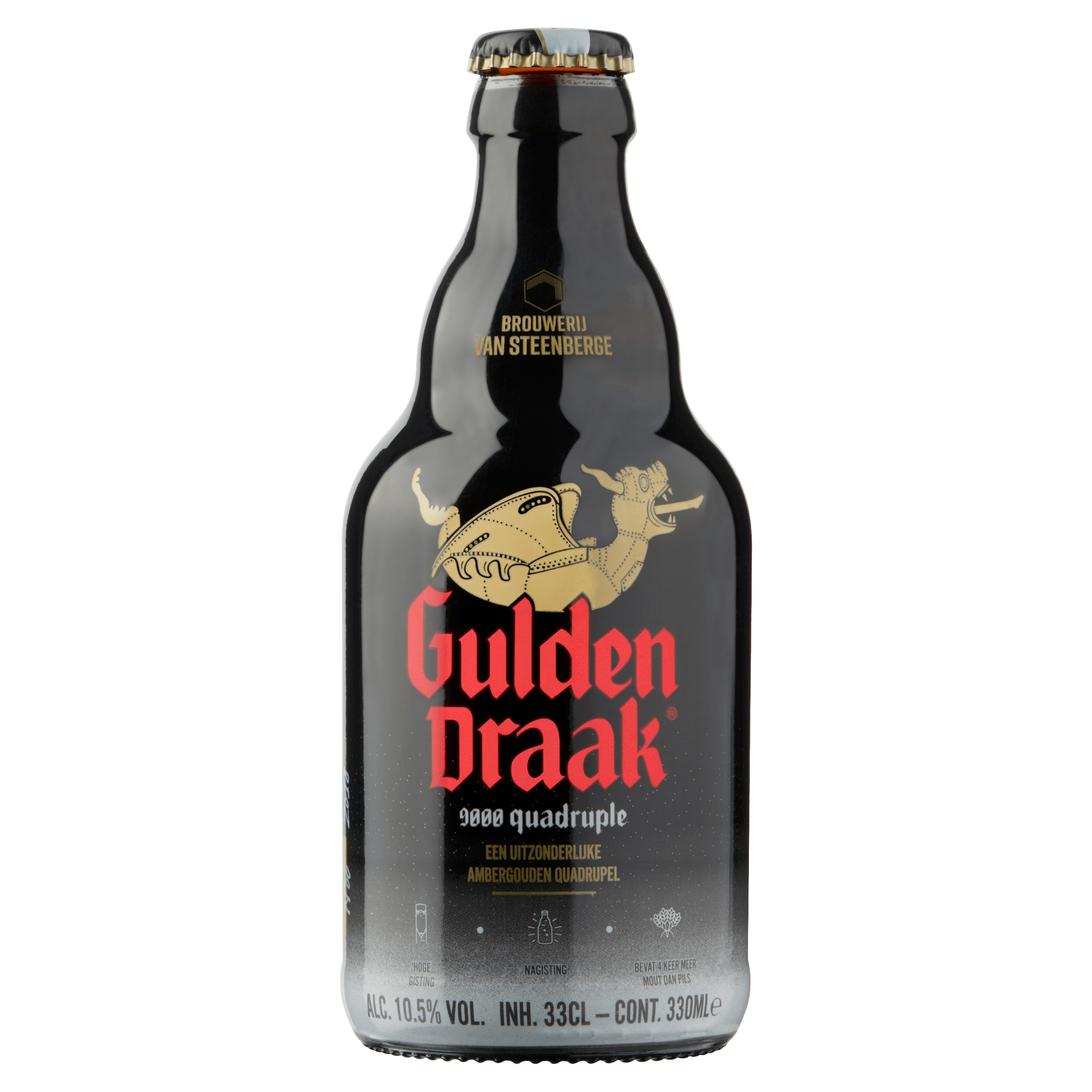 Gulden Draak - 9000 Quadruple - Fles - 330ML