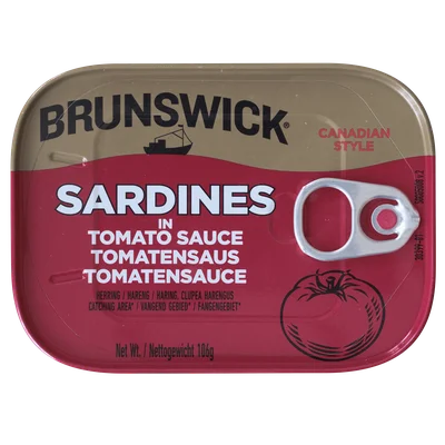 Brunswick Sardines Tomato Sauce Blik 106 g
