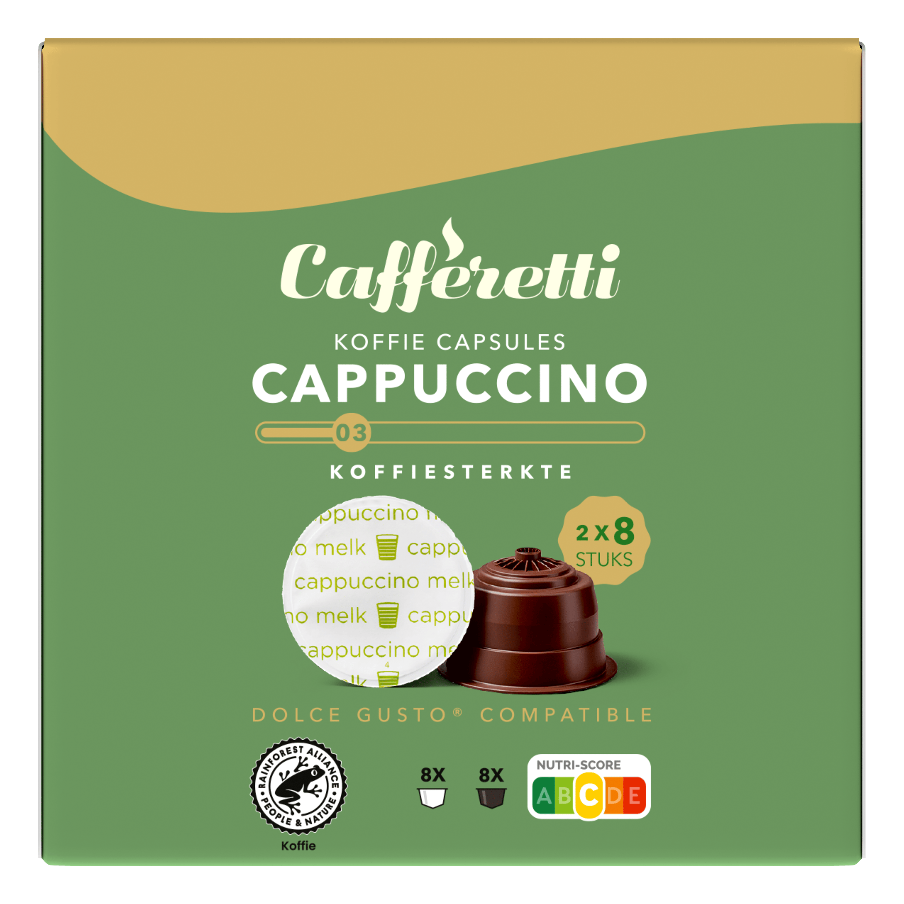 Caffèretti Koffiecapsules cappuccino