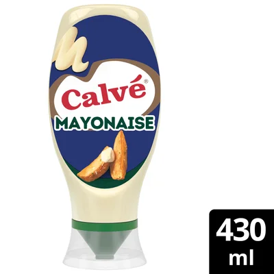 Calvé Knijpfles de echte mayonaise Fles 430 ml