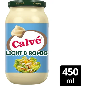 Calvé Mayonaise licht &amp; romig Pot 450 ml