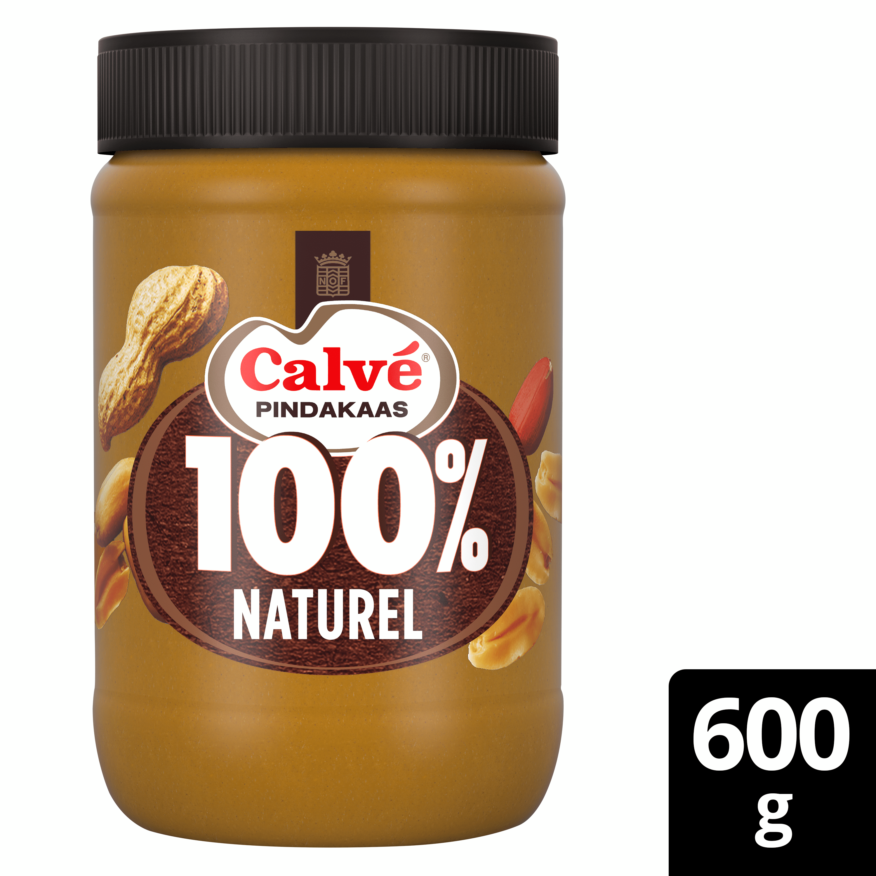 Calvé Pindakaas fijn gemalen pindas