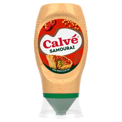 Calvé Snacksaus samourai Fles 250 ml