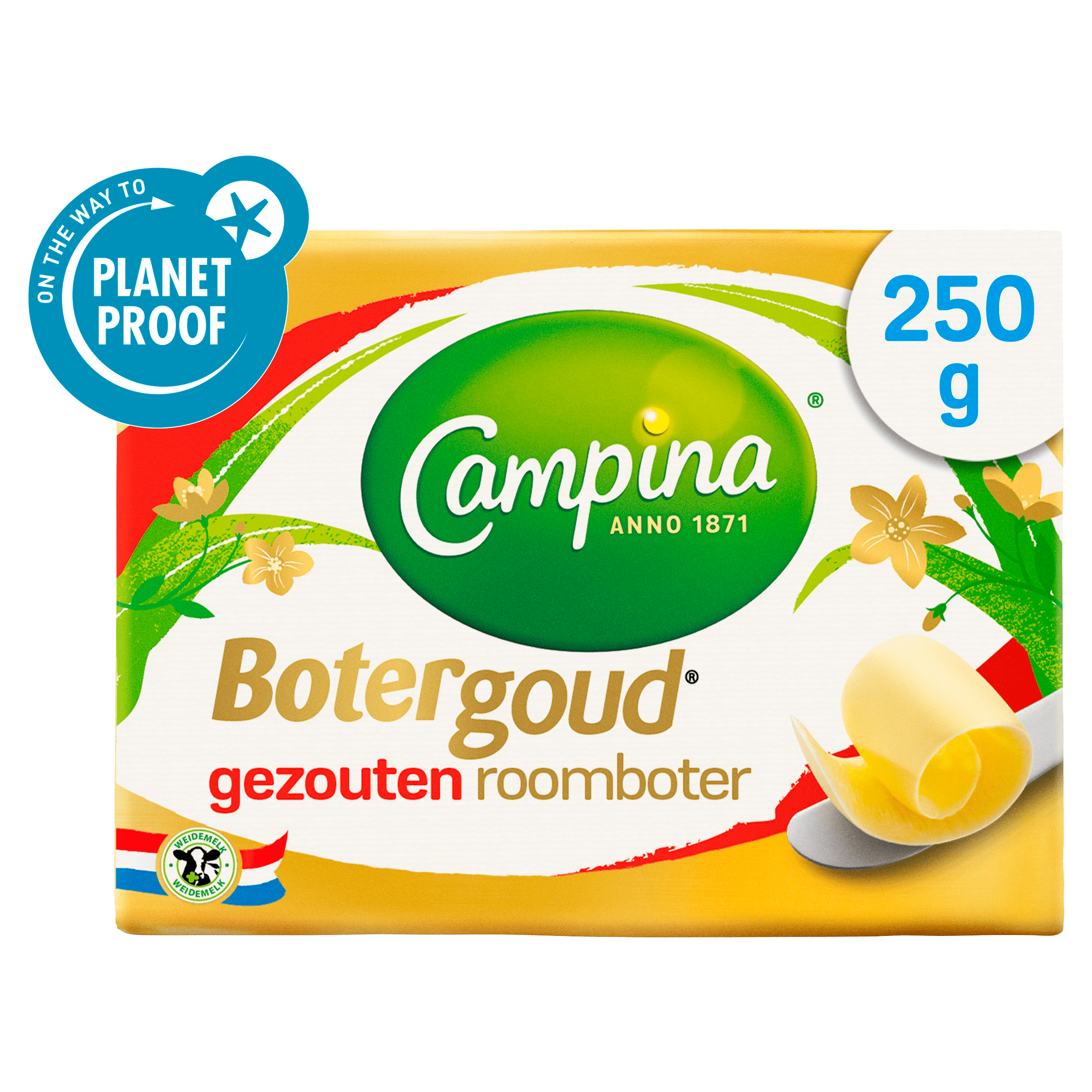 Campina Verse roomboter gezouten Wikkel 250 g