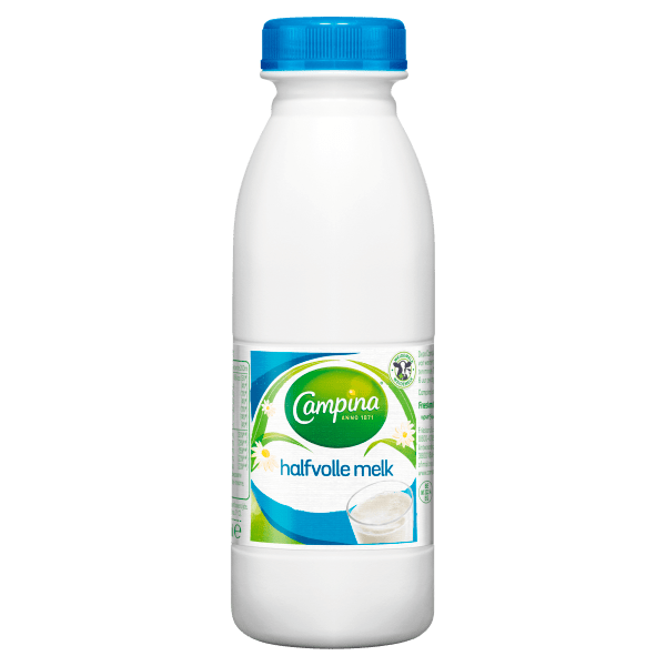 Campina Halfvolle melk gesteriliseerd Fles 500 ml