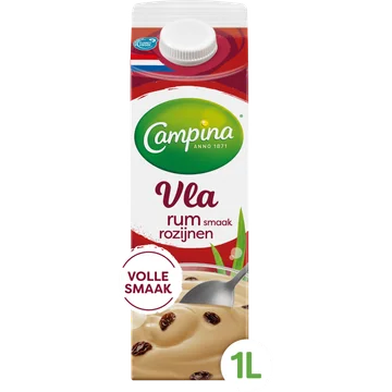 Campina Vla Rum Smaak Rozijnen 1 L