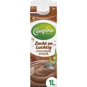 Campina Zacht &amp; luchtig chocolade Pak 1000 ml
