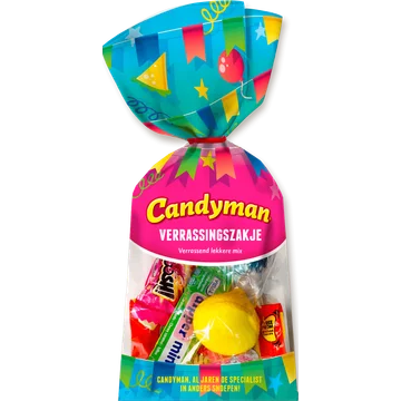 Candyman Verrassingszakje Verrassend Lekkere Mix 52 g