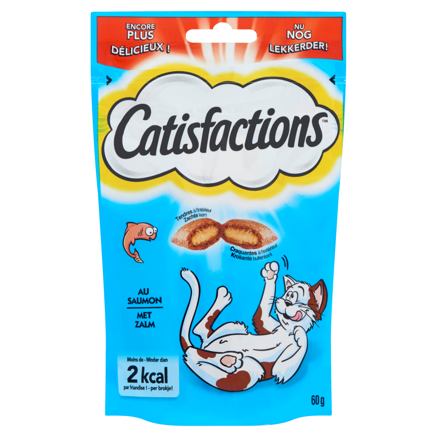 Catisfactions Kattensnoepjes met zalm