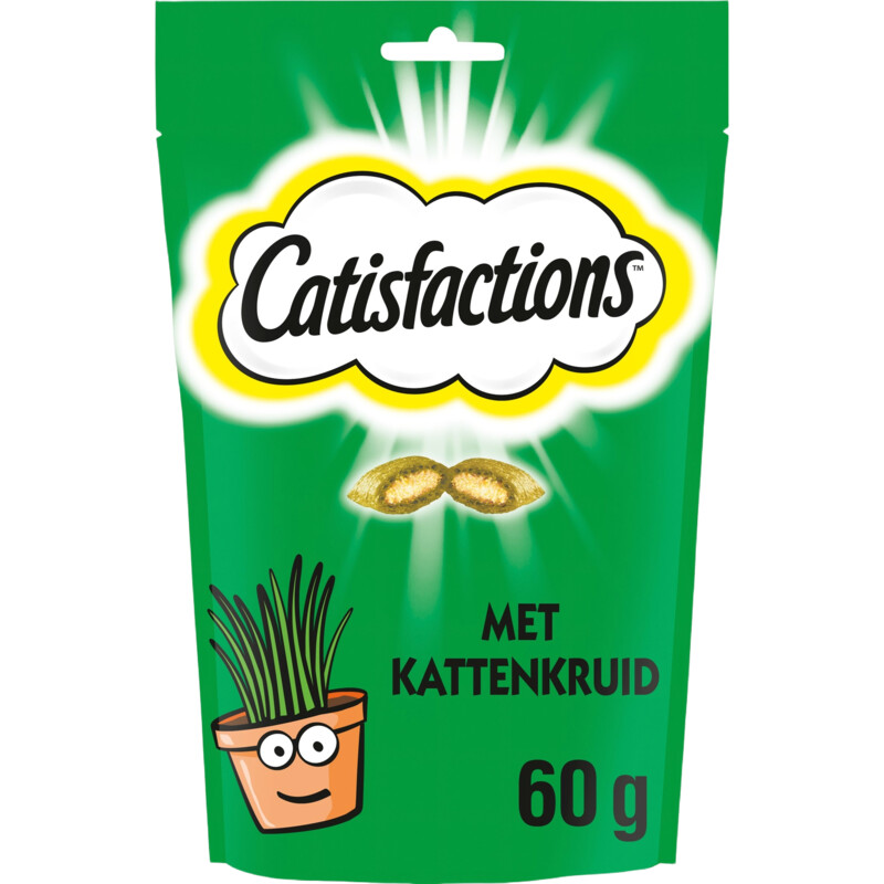 Catisfactions Kattensnack kattenkruid