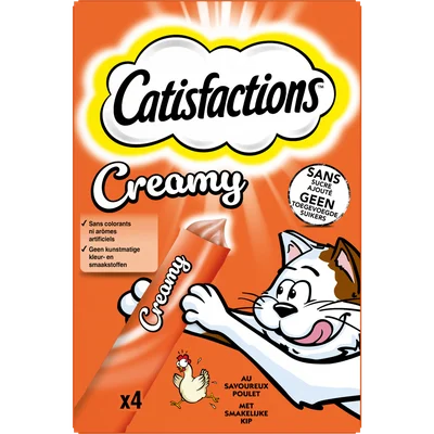 Catisfactions Kattensnoepje - Creamy Kip
