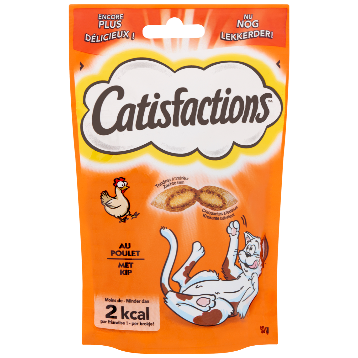 Catisfactions Kattensnoepjes met kip
