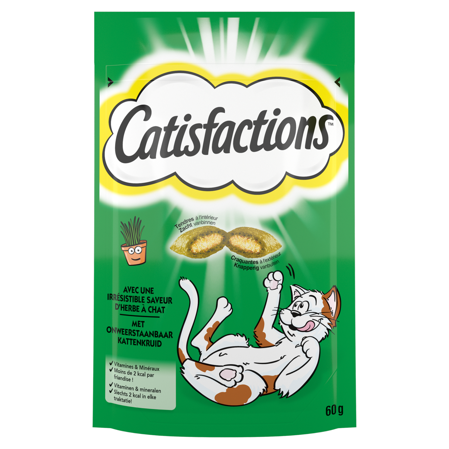 Catisfactions Kattensnacks catnip