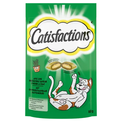 Catisfactions Kattensnacks catnip