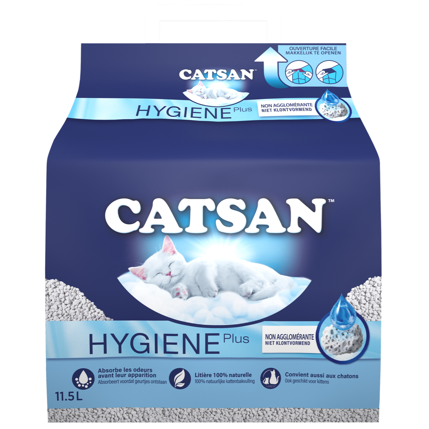 Catsan Hygiene Plus Kattenbakvulling Zak 1 st