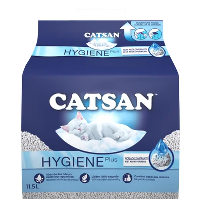 Catsan Hygiene Plus Kattenbakvulling Zak 1 st