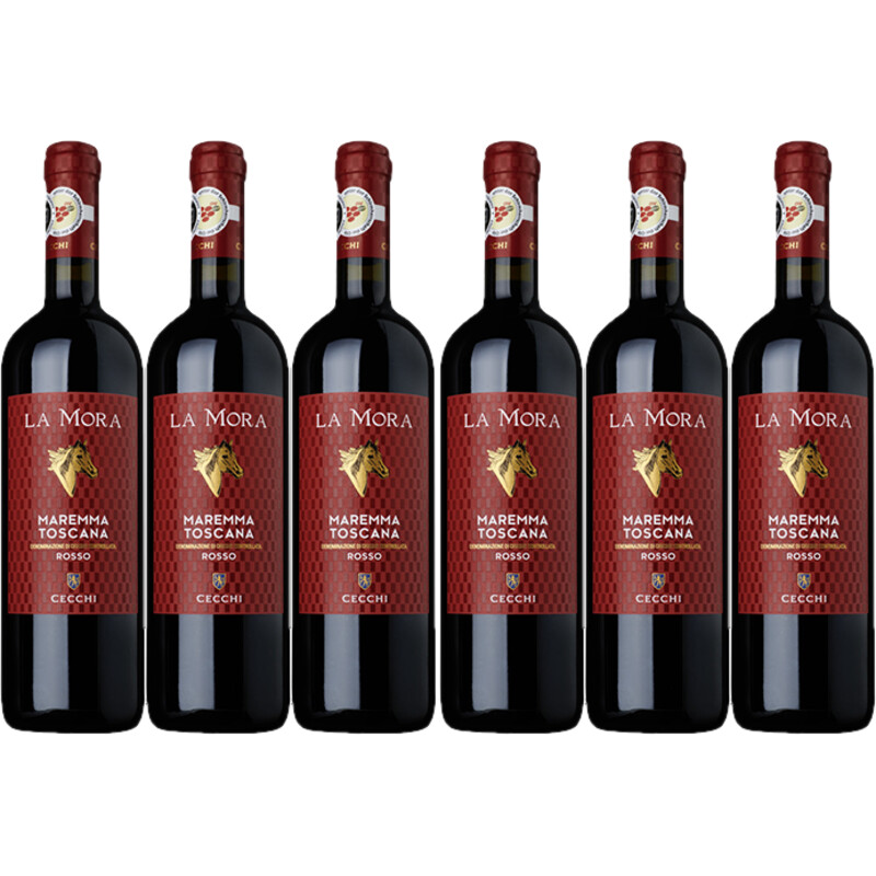 Cecchi  La mora maremma toscana 6 flessen