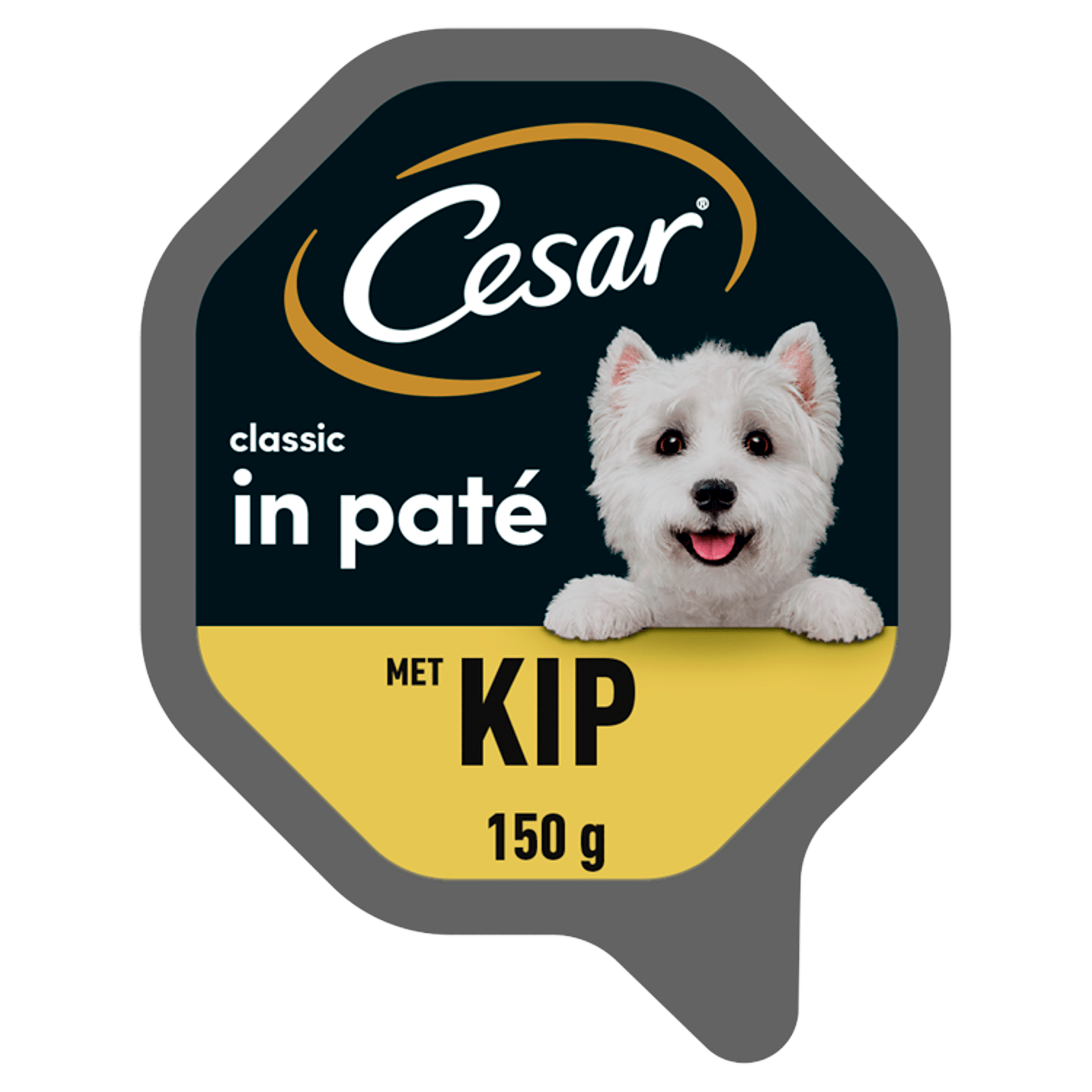 Cesar Classics Kip Hondenvoer Nat Kuipje 150 g