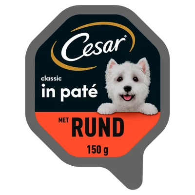 Cesar Classics Rund Nat Hondenvoer Kuipje 150 g