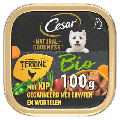 Cesar Natural goodness kip in pate Kuipje 100 g