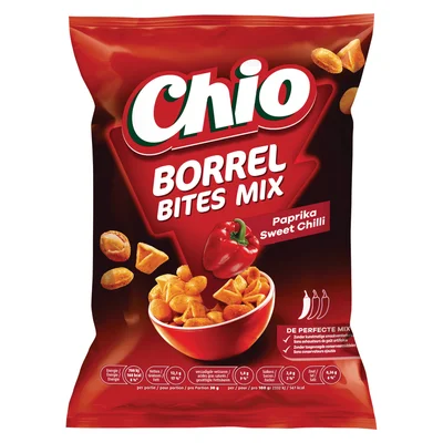 Chio Borrelbites paprika sweet chili Zak 240 g