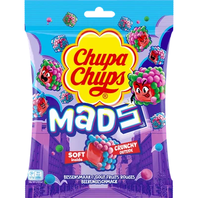 Chupa Chups Chupa mads berry Zak 115 g
