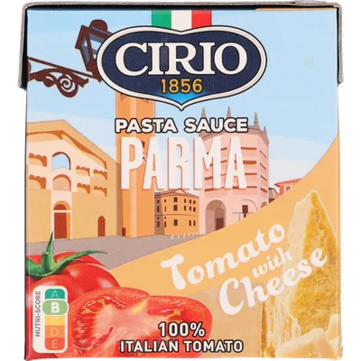 Cirio Pastasaus parma parmigiano cheese