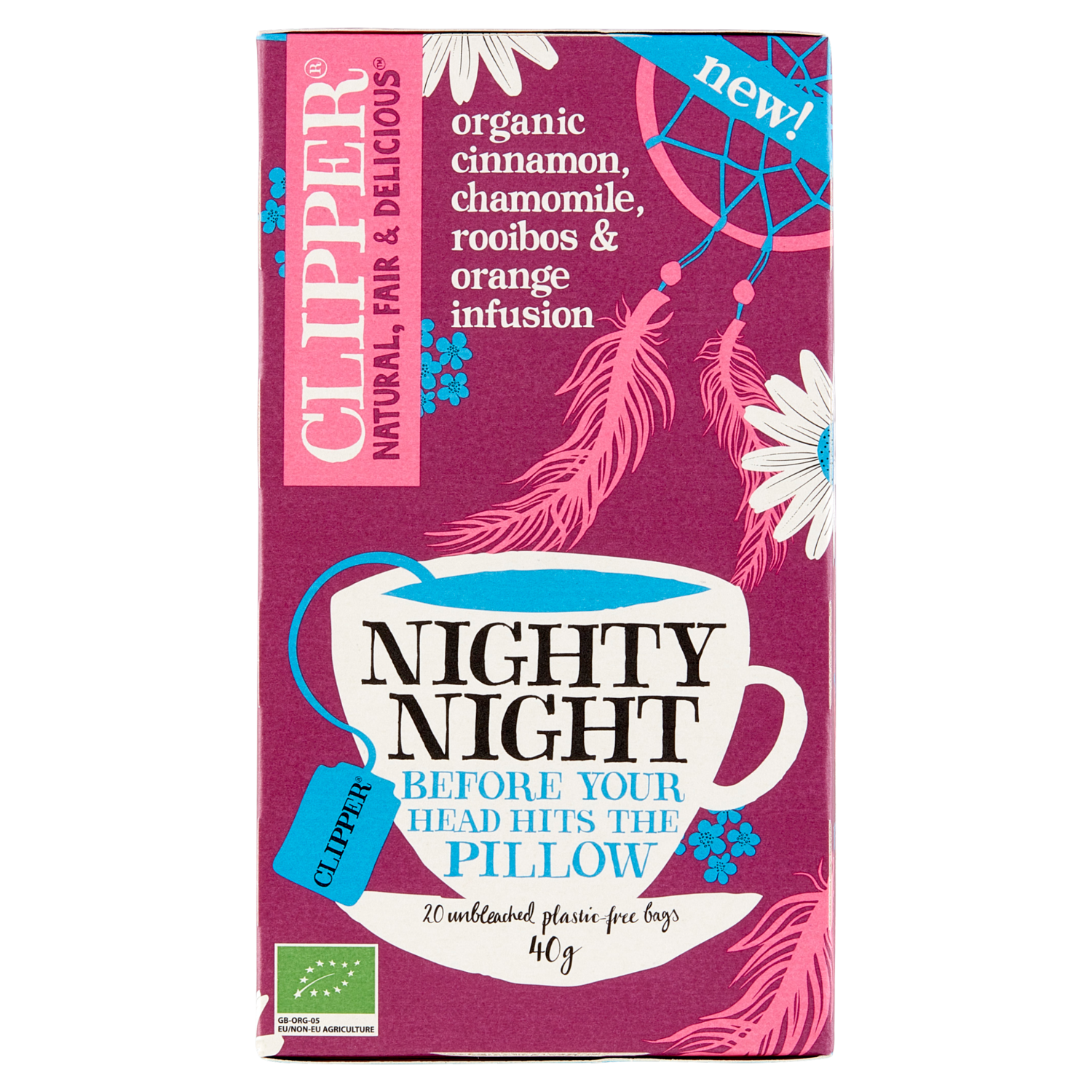 Clipper Nighty night Doos 20 st