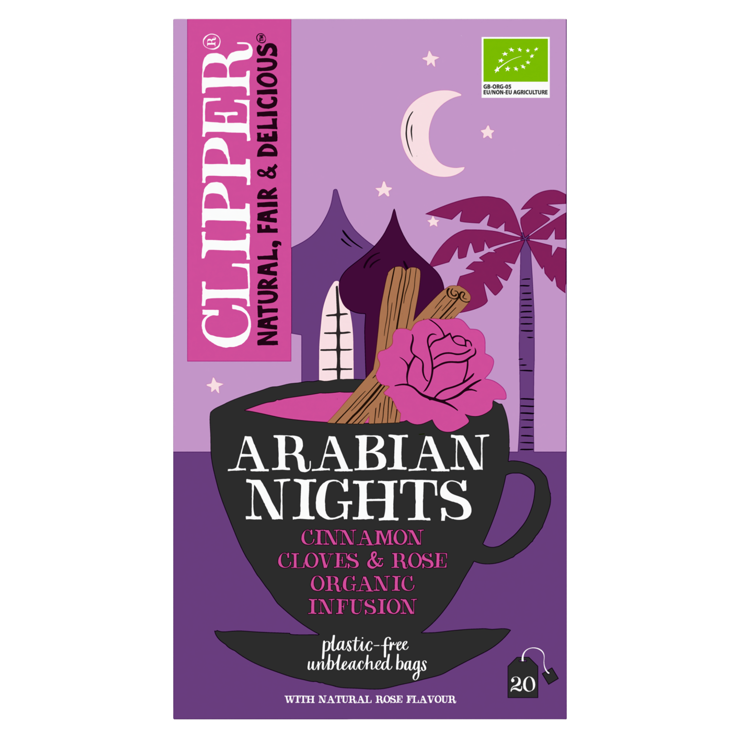 Clipper Kruidenthee arabian nights 20 zk.