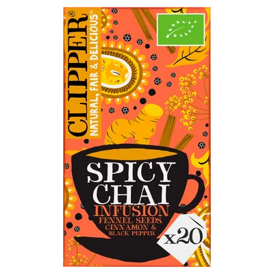 Clipper Spicy chai Doos 20 st