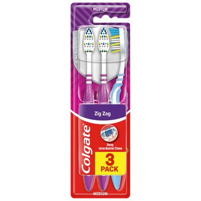 Colgate Tandenborstel zig zag medium