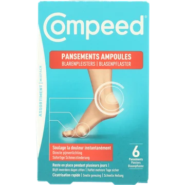 Compeed blarenpleister mixpack 6 stuks