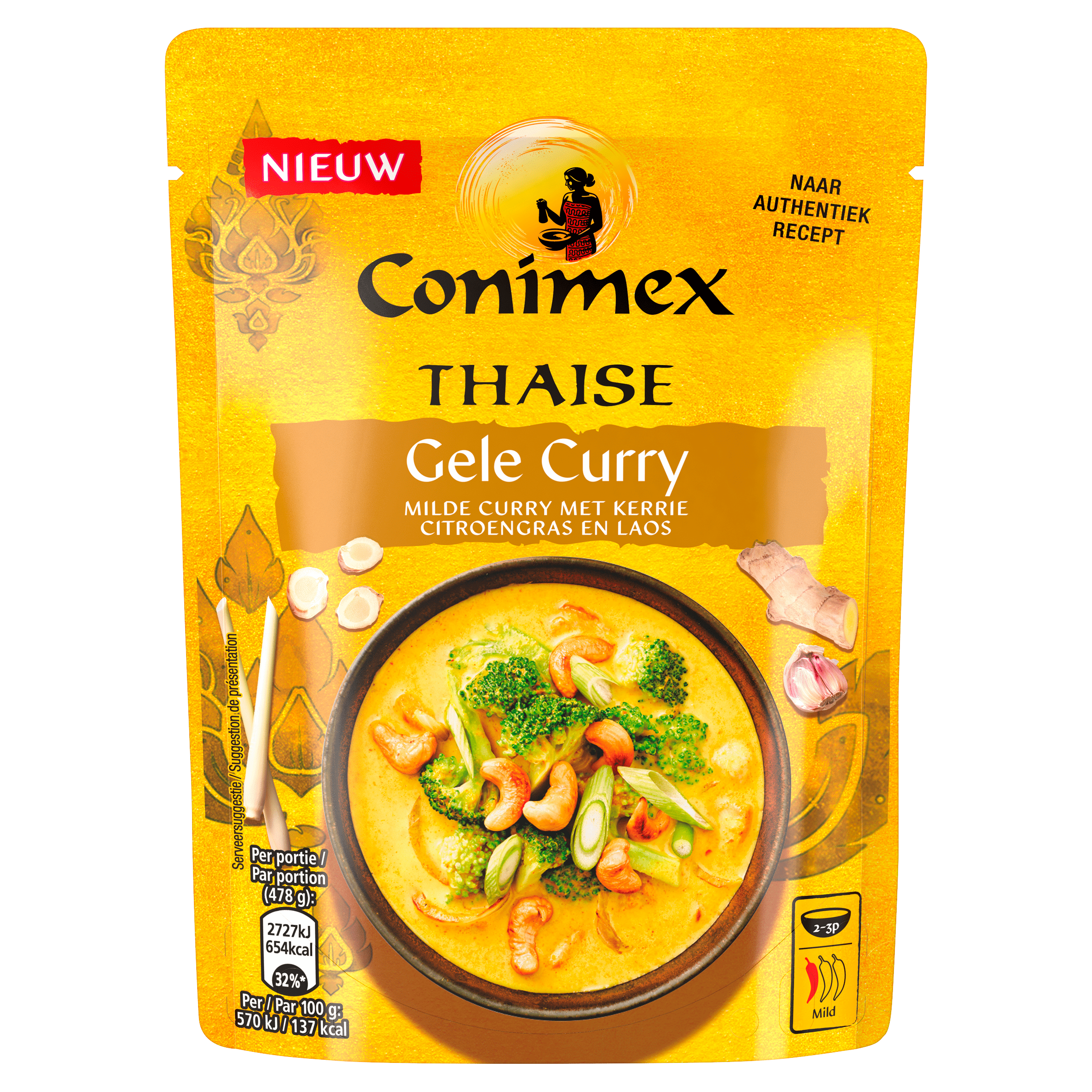 Conimex Gele curry paste Stazak 90 g